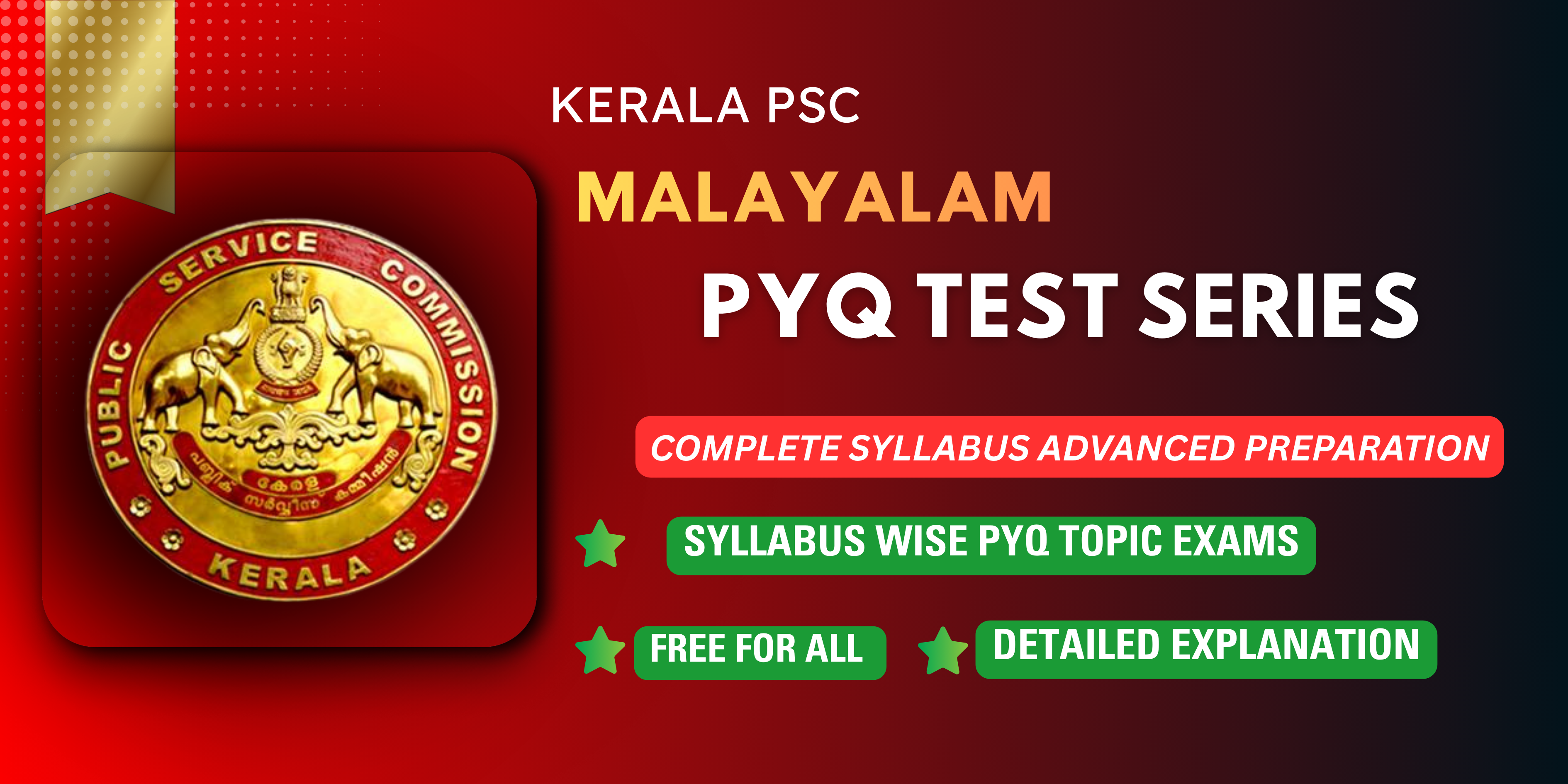 MALAYALAM PYQ